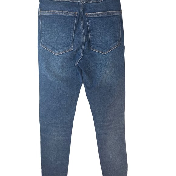 2/$30 ZARA Womens Skinny Jeans USA 2 Cotton/Elastane Blend Blue Denim - Picture 12 of 16